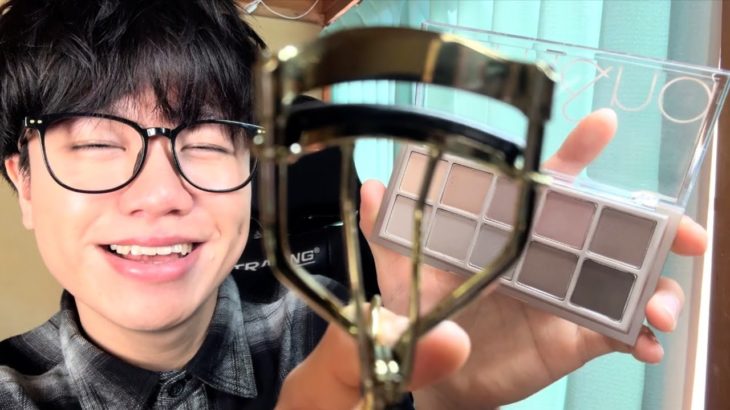 【ASMR】メイクと耳かきとヘアカットして欲しい？わがままだね〜🤓