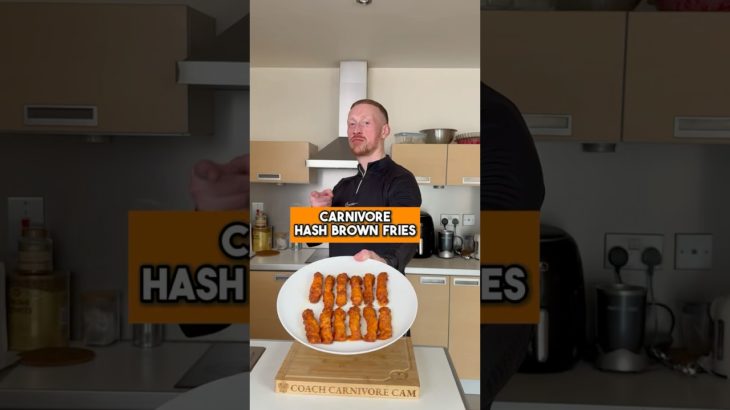 Carnivore Diet Hash Brown Fries #carnivore #carnivorediet #recipe #hashbrown #fries #food #lowcarb