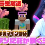 【モトクラ生放送】みんな見て‼️‼️最新アップデートでサボテンに花が咲くってよ‼️‼️【Minecraft】