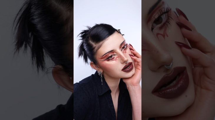 makeup to match my nails? #makeuptutorial