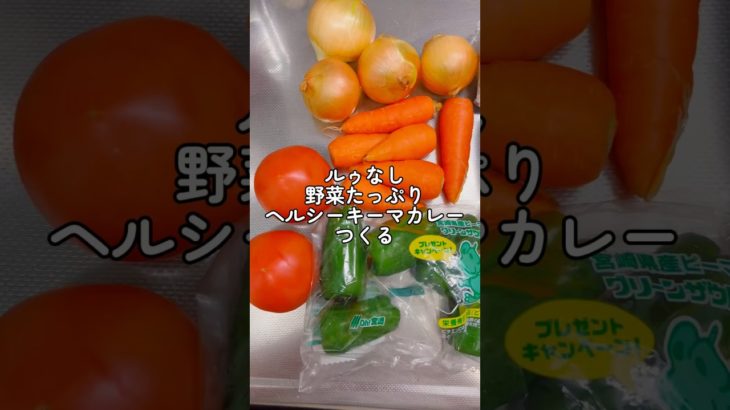 【ダイエット】ヘルシーなキーマカレーができるまで #shortvideo #shorts #short #cooking #curry #dietfood #ダイエット #カレー #レシピ