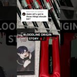 Bloodline Lipstain Origin story 🧛‍♀️ #lipstain #liptint #beauty #vampire #goth #makeup #cosmetics