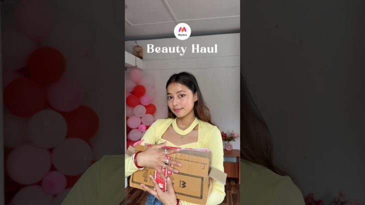 Myntra Beauty Finds 🎀 #youtubeshorts #myntra #haul #ytshorts