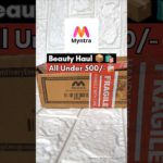 Myntra Beauty Shopping Haul📦🛍️✨ | #skincare #haircare #myntrafinds #myntrahaul #myntra #trending