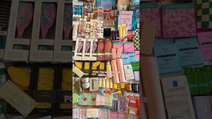 POV: YOU WENT TO ULTA BEAUTY WORLD👀🧡 #ultabeautyworld #makeup #skincare #haul