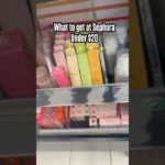 Sephora products under $20 each #sephora #makeup #shopping #beautyroutine #sephorahaul #beauty #haul