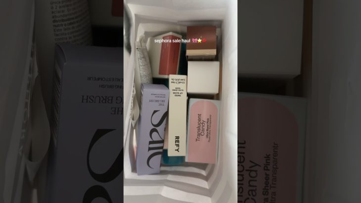 @Sephora sale haul 💋⭐️ #sephora #sephorahaul #makeup #makeuphaul #haul #beauty #viralmakeup