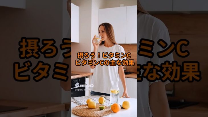 毎日更新！髭犬ダイエット部です３３５回|*･ω･)ﾉチャンネル登録、好評価お願いします！ #ダイエット#雑学 #女性におすすめ #ビタミンc