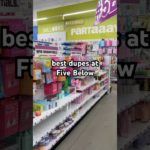 five below beauty favs #fivebelow #beautyhaul #beautytips #beautyroutine #makeup #skincare #shorts