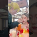 ショーモデルのメイクオフ#shorts #美容専門学校 #美容学生