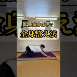 【腸腰筋体操】ここを伸ばして脚・お腹・姿勢改善して痩せ体質へチェンジしよう！#shorts #ダイエット #健康 #腸腰筋 #宅トレ