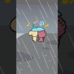 雨の日…☔️ #アニメーション #恋愛 #ペット