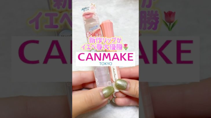 【キャンメイク】新作リップがイエベ春大優勝過ぎた❣️#美容 #メイク #コスメ #垢抜け #プチプラ #化粧品 ＃キャンメイク＃イエべ＃イエベ春#スキンケア#可愛い#綺麗