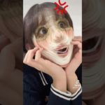 今流行りの毛糸メイクに挑戦！！　　　森と丸太をイメージしました!       #美容 #ヘアメイクアップ #メイク #メイクライセンス #チャンネル登録お願いします #コスメ #初心者 ##毛糸メイク