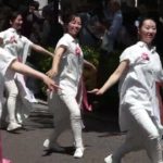 2025　横浜パレード 16　 Via Colorguard／Via Colorguard Jr.　ビューティフォー via YOKOHAMA！