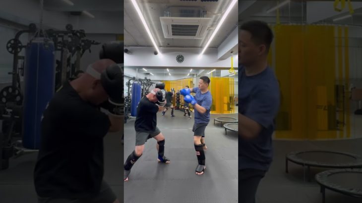 マススパーを楽しむ休日 #キックボクシング #格闘技 #30代 #ダイエット #gym #スパーリング