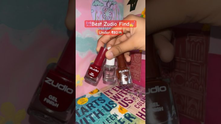 💅Best Zudio find🎀 #skincare #shorts #ytshorts #yt #affordable #amazon #beauty #zudio #nails