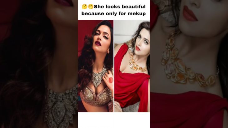 Deepika Padukone With & Without Makeup | Natural Beauty vs Glam Look