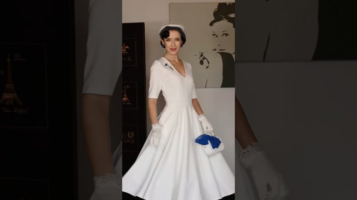 Dress from The Pretty Dress 🤍💙 #fashion #oldstyle #style #retro #beauty