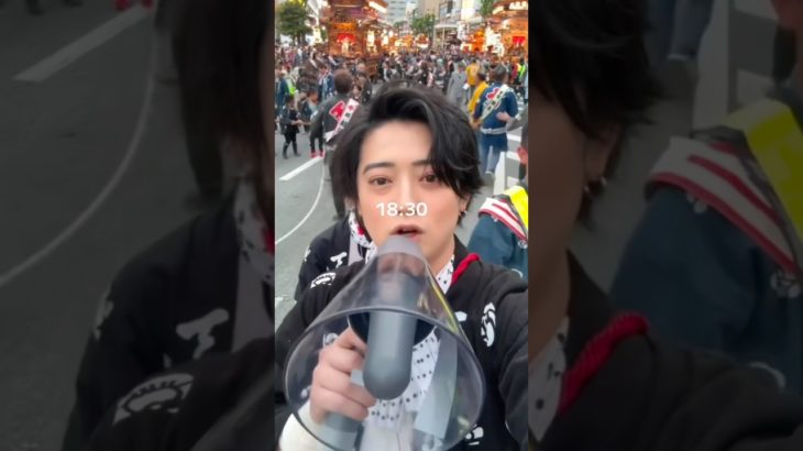 GWは浜松まつりでした🫶🏻毎年250万人以上きててすごい🥹‼️#メンズメイク #makeup #浜松まつり #2025 #メイク #メンズ #美容 #reels #vlog #おすすめ