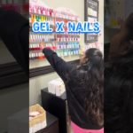 My daughters got Gel X Nails! #preppy #beauty #nails