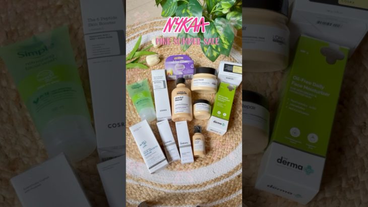 Nykaa Pink Summer Sale🎀 #nykaa #beauty #skincare #shopping #nykaaproducts #shorts #trending #love