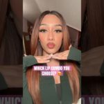 WHICH LIP COMBO YOU CHOOSING? 😍 #beautytiips #makeup #beauty #lipmakeup #liplover #grwm #lipliner