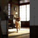 歩く猫動画　 #animals #pets #可愛い #癒し #ペット #ペット動画 #日本 #cat #catshorts #catlovers
