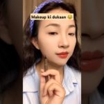 beauty girl ka kamal 😂 #beauty #eyelashes #eyeliner #makeup