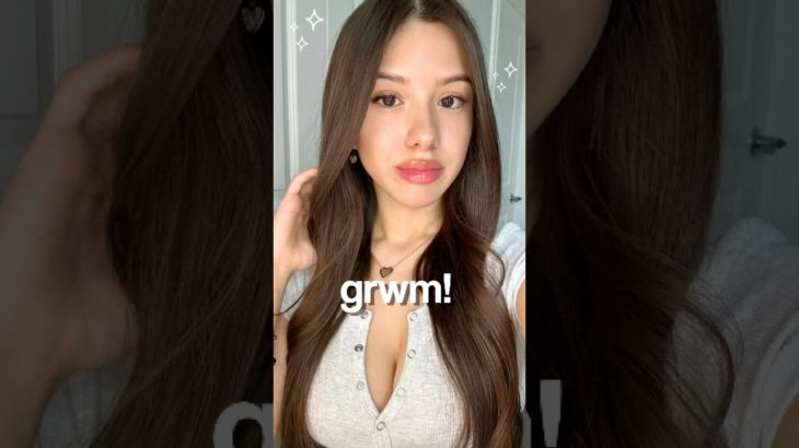 grwmm!!!🍒 #grwm #makeup#shorts #beauty