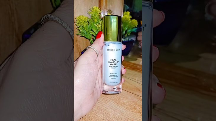 hey everyone here’s Swiss beauty finds Swiss beauty Real make-up base highlighter primer❤️