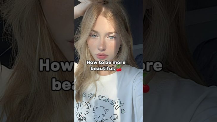 how to be more beautiful ❤️ #brightskin #skincare #haircare #koreanbeautytips #beauty #shorts