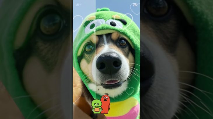 着ぐるみ⁉️ #shortsfeed #dog #shorts #おすすめにのりたい #保護犬 #かわいい #ペット #すごい #癒し #犬動画