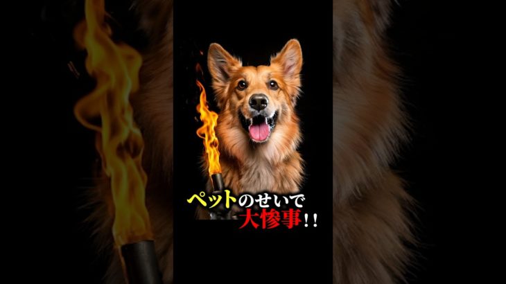 ペットのせいで大惨事に！？ #おもしろ #犬 #ペット
