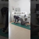 フォームローラーを使ったお腹トレ　#ダイエット  #フォームローラー