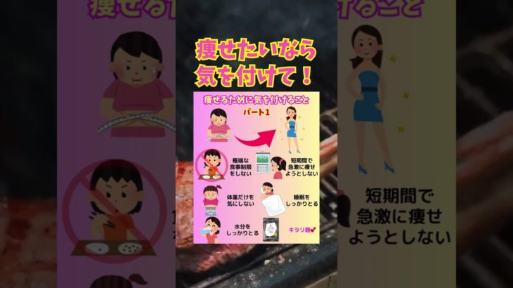 【ダイエット】痩せたい人必見！