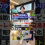 有酸素と筋トレ #ジム #ダイエット #フィットネス