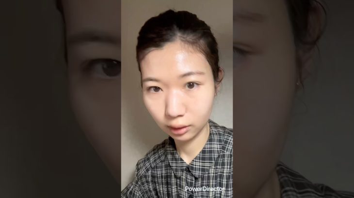 きょうはちょっと余裕あるあるけどやっぱり10分メイクな朝💄~さいしょに口に放り込んだものはなに🐮 #makeup #shorts