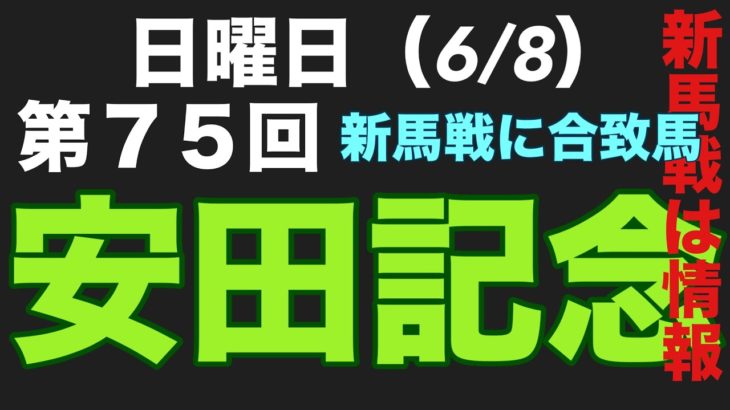 【2025 安田記念】メイクデビュー東京に合致馬出現！馬券率90%超えの脅威の合致馬！ #関係者 #情報 #東京  #keiba