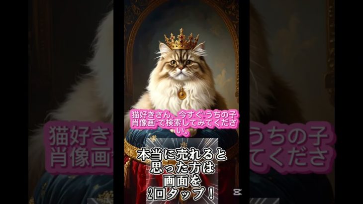 「AI×ペットで大儲け？猫の肖像画ビジネスがエグい」