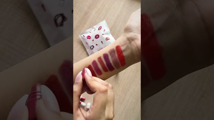 Capsule lipsticks Temu! #beauty #temufinds #temu #temuinfluencerprogram #beautycontent #fyp #explore