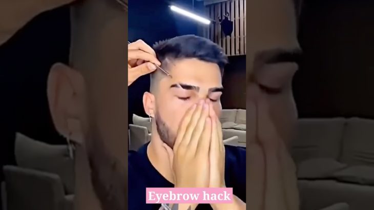 Eyebrow hack #beauty #makeup #trending #eyebrow #shorts