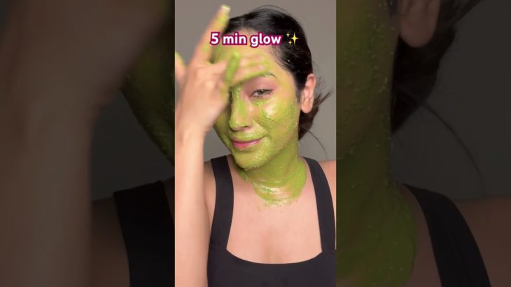 Glow in 5 min ✨ #youtube #brightskin #skincare #ytshorts #skincareroutine #skincaretips #beauty