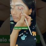 Halo eye makeup #beautiful #makeup #Angel Beauty parlour Free knowledge #Poonam jain #makeup course