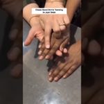 Most Easy Manicure At Home | Remove Hand Tanning Easily #shorts #skincare #beauty #diy #viralvideo