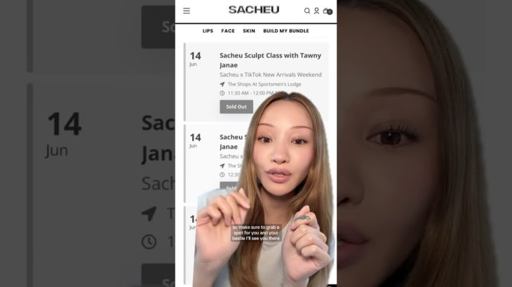 See Y’all There! 🫵🏼💗 SACHEU Beauty