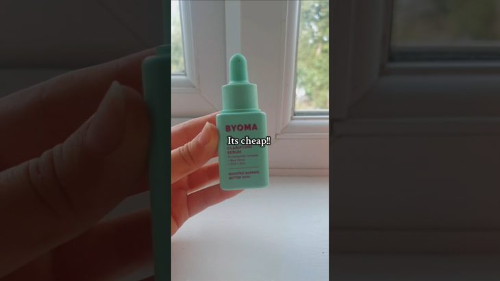 Why i recommend byoma! #byoma #preppy #skincare #beauty #brightskin #youtube #sephora #fyp #shorts