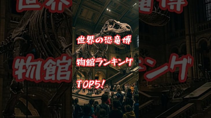 世界の恐竜博物館ランキング  #aiペット #ai恐竜 #恐竜