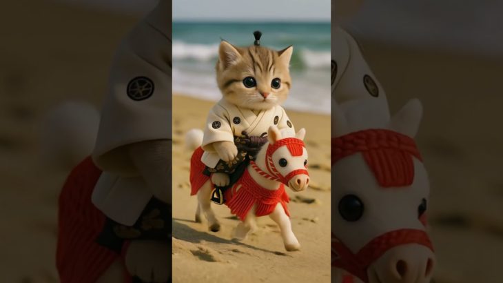 【ミニチュア動物】猫　#ペット #動物 #ai動画 #animals #猫