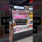 can $100 get good skincare? #sephora #sephorahaul #skincare #haul #beautyproducts #beauty #budget